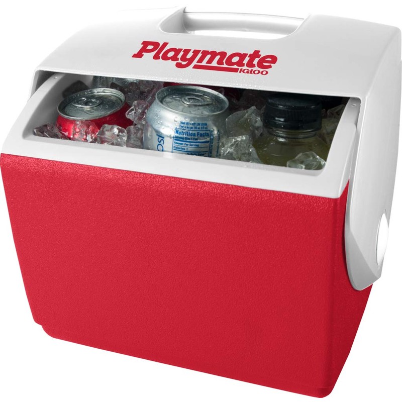 Igloo Beverage Cooler, 7 qt, Red