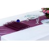 MDS 15 Pack Organza Table Runner 12 x 108 inch