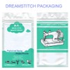 DREAMSTITCH 4131138-45 prensatelas transparentes (B) para máquina de coser Viking
