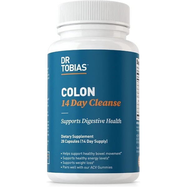 Dr. Tobias Colon 14 Day Cleanse, Advanced Gut Cleanse Detox