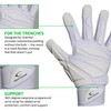 Cutters - Force 6.0 Lineman Gloves White M
