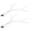VALICLUD 1 Pair Artificial Antlers Deer Antlers Deer Antler Headband
