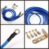 YuHaru Engine Earthing Wire Kit, Choose Color (Blue)