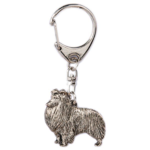 Shetland Sheepdog Made in England Art dog key holder Collection