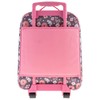 Stephen Joseph Kids' Luggage, Charcoal Flower