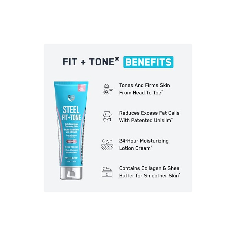SteelFit Steel Fit & Tone Milk & Honey 8 oz
