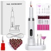 Rechargeable Cordless Electric Nail Drill Kit, Professional Electric Nail Filer