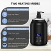 Massageöl Wärmer mit Gesichts-Roller-Set, iklestar Professioneller Massage öl wärmer gerät,