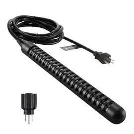 GRILLME 240V 3000W Immersion Bathtub and Swimming Pool Water Heater,Fully Submersible Portable Electric Heater,30 Galons Bathtub Heater,200 Galons Swimming Pool Heater,NEMA 6-15P Plug,100% Waterproof