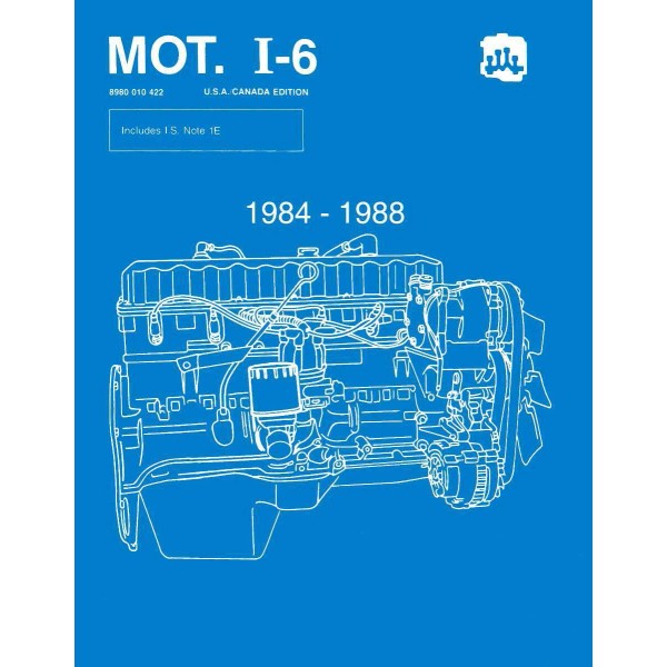 Detroit Iron Service Manual for 1984-1988 Jeep 4.0/4.2L Six Cylinder