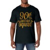90th Birthday Squad Party Bday Yellow Gold T-Shirt