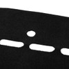 X AUTOHAUX Car Dashboard Cover Nonslip Black Sun Pad for