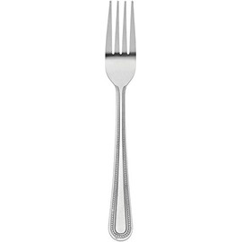 Utopia F00320 Bead Dessert fork, Parish Economy Cutlery (Pack of 12), Silver