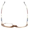 Calabria Flip Up Magnifying Makeup Reading Glasses +2.00 Olive Eye