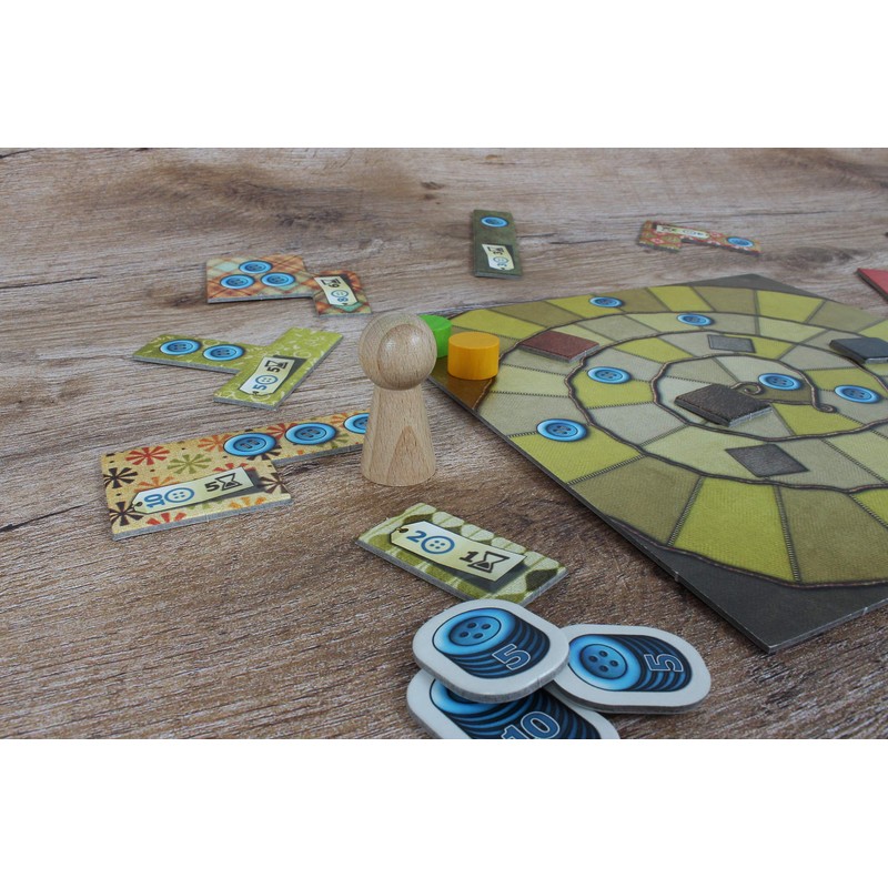 Lookout Games 22160075 Patchwork, 2-Player Game by Uwe Rosenberg, Patchwork