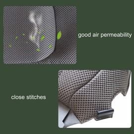 FZJDSD Gray Cloth Driver Side Bottom Replacement Seat Cover Compatible with Nissan Frontier SV Crew Cab 2005 2006 2007 2008 2009 2010 2011 2012 2013 2014 2015 2016 2017 2018 2019