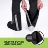 ROCKBROS Shoe Covers Waterproof Windproof Bicycle Overshoes Reflective Rain Cover