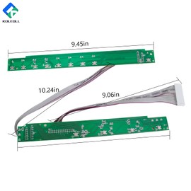 KOLEOLL 5304517587 Dishwasher Switch Assembly Compatible with Frigidaire 4840235 AP6802340 PS12585690 EAP12585690 Dishwasher User Interface Assembly