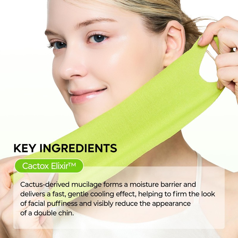 Dr.Melaxin Cactox V-Lifting Mewing Band With Cactus Cooling Reduce Puffiness