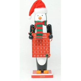 Wondershop Wooden Penguin Nutcracker 2019