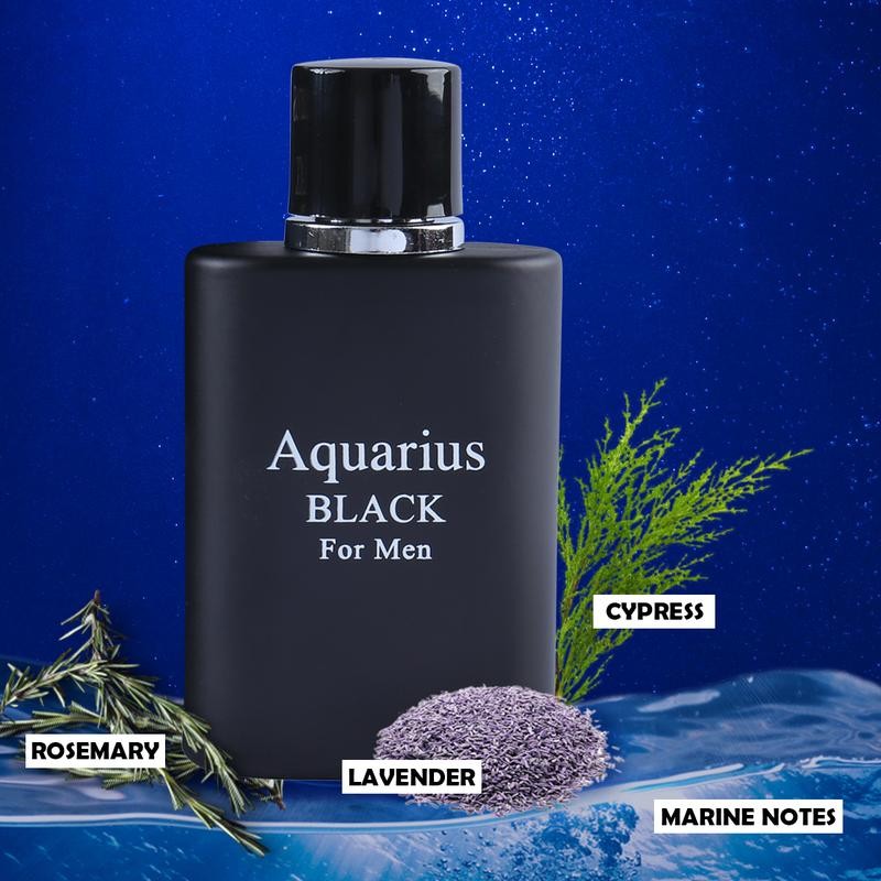 Aquarius Black Spray Cologne For Men 100ml/3.4fl.oz. - Fragrance for