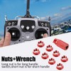 Metal Switch Nut Wrench Radio Control Controller Upgrade Part Set