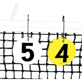 Tourna Portable Tennis Score Keeper, Fits Over Net