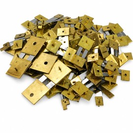 100 Piece Clock Suspension Springs for Grandfather, Wall and Mantel Clocks