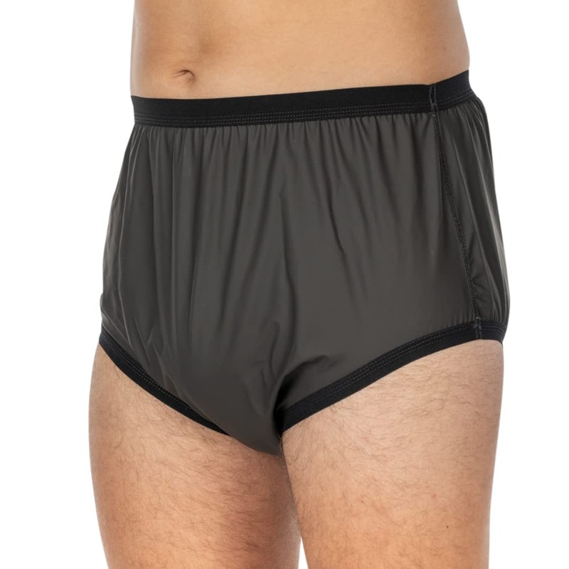 Suprima 1-204-000 Unisex Polyurethane Incontinence Briefs Size 52 White