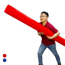 Korean-made Large 2M Baton for Relay Race Sports Day Group Games Red Supplies