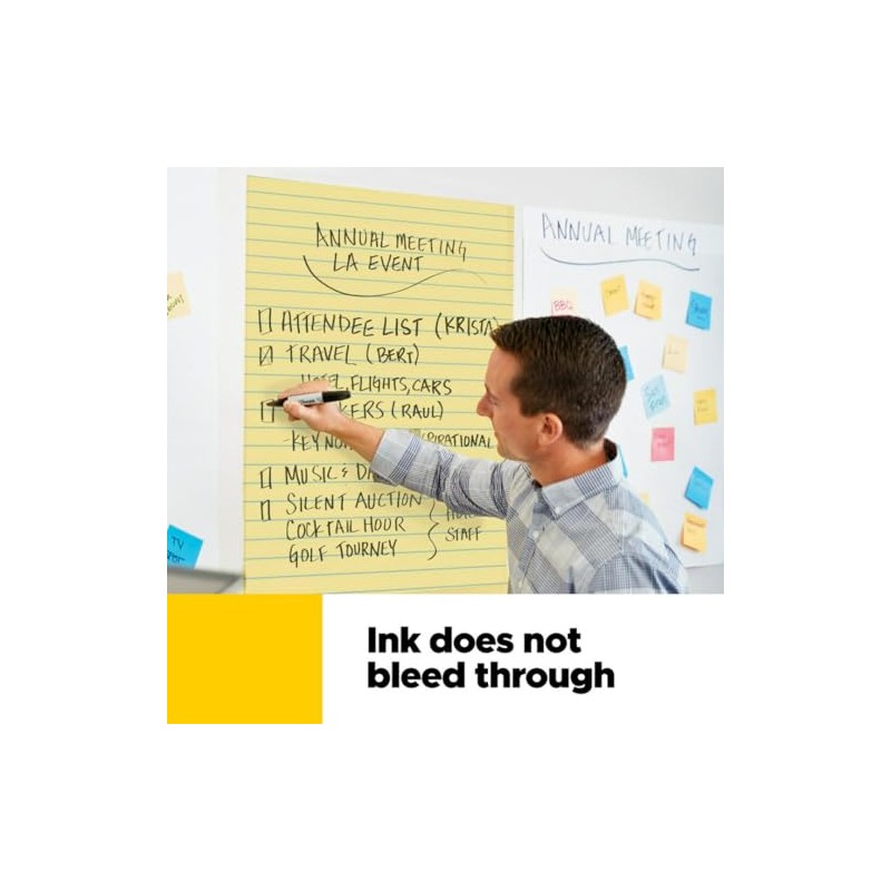 Post-it Bloc de notas con caballete, 63.50 cm x 76.20