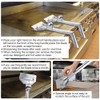 SHANGPEIXUAN Grill Scrapers, Heavy Duty Casting Aluminum Commercial Griddle Scraper