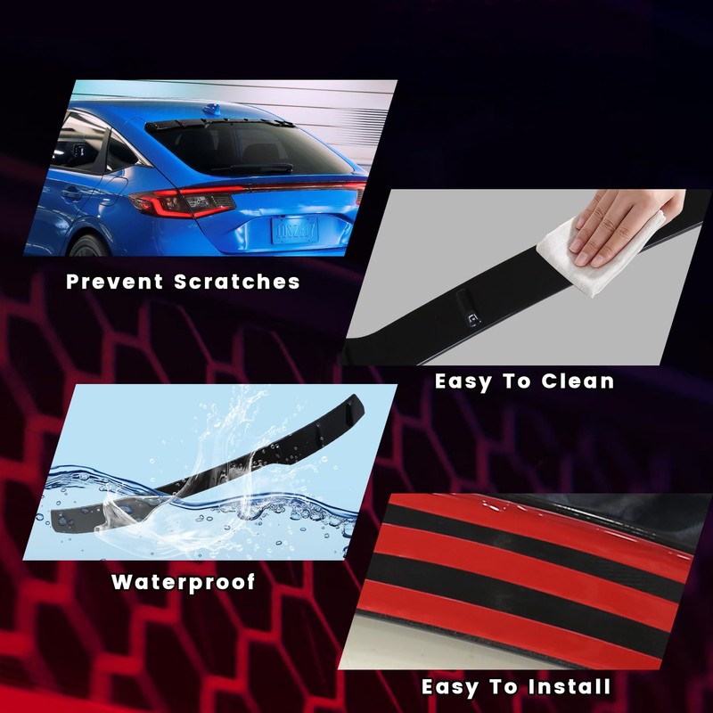 Arcoche Rear Roof Spoiler Wing for 2022 2023 2024 2025