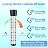 IGRARK Immersion Water Heater,2000W Portable Water Heater,Camping Water Heater,Fast Heating