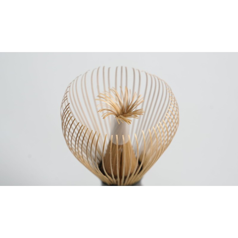 Yamamoto Taketakizayikuya Japanese Tea Utensils, Chasen (Chasen), Black Bamboo, Set