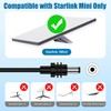 AGVEE 6.6ft Starlink Mini DC to DC Cable – 20V/7A
