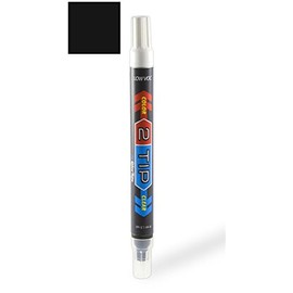 ColorRite 2Tip for Mazda Tribute Automotive Touch-up Paint - Carbon Black (matt) MAZ4389 - Color-and-Clearcoat Package