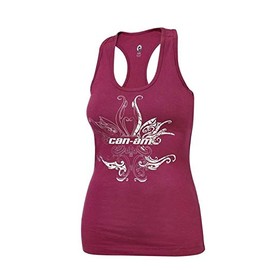 Can-Am Spyder New OEM Ladies Comfort Tank Top Medium Raspberry, 4536860639