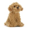 DEMDACO Labradoodle 5.5 Inch Children's Plush Beanbag Stuffed Animal Toy,