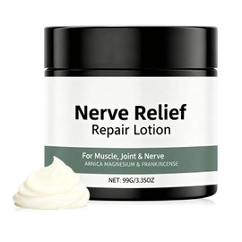 Nerve Cream, Neuropathy Lotion, Daily Nourishment for Health, Suitable for Knee, Lumbar, Neck, Hand and Foot - 3.35OZ