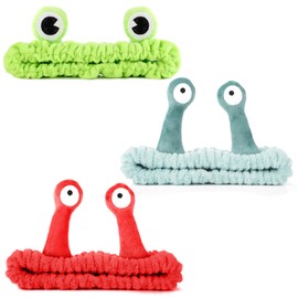 2 Pack Spa Headband Makeup Brush Set, Bowknot Hair Bands With Silicone Face Mask Brush, Coral Fleece Elastic Headband for Face Washing Shower Sports Makeup Beauty Skincare