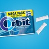 ORBIT Peppermint Sugar Free Chewing Gum Travel Essentials Mint Spring