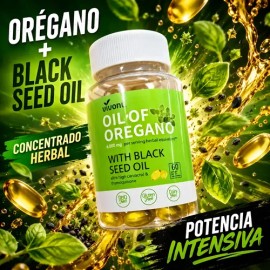 Aceite De Orégano Herbal En Cápsulas Blandas                                                                                                          