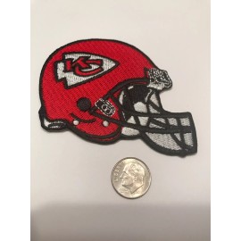 Unbranded Kansas City Chiefs vintage embroidered iron on logo patch 2.5” x 3”