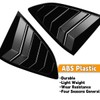 MUTUSAISI Rear Side Window Louvers Air Vent Scoop Louver Fit