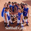 Softball Gift Bundle, Softball Adjustable Bracelet, Softball Ring, Drawstring Bag
