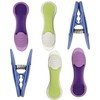 6 Lakeland Big Soft Grip Clothe Pegs Pastel – Strong