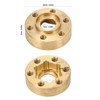 4PCS RC Wheel Hex Hub Adapter 1.9 2.2in Rustproof Widen