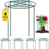 SYITCUN 4pack Peony Cages and Supports, 10 x 16 Inch