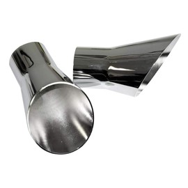 Inline Tube Replacement For 1969-72 Oldsmobile Trumpet Exhaust Tip For 2" Or 2-1/4" Exhaust